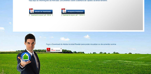 Brasil Brokers - Design do Site Institucional