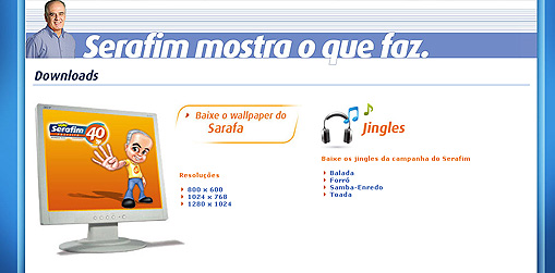 Rio Claro - Site para campanha