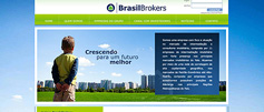 Brasil Brokers - Design do Site Institucional