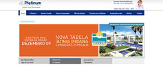 Platinum Constru��es - Site Institucional