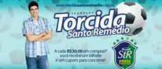 Drogarias Santo Rem�dio - Hotsite da promo��o Torcida Premiada